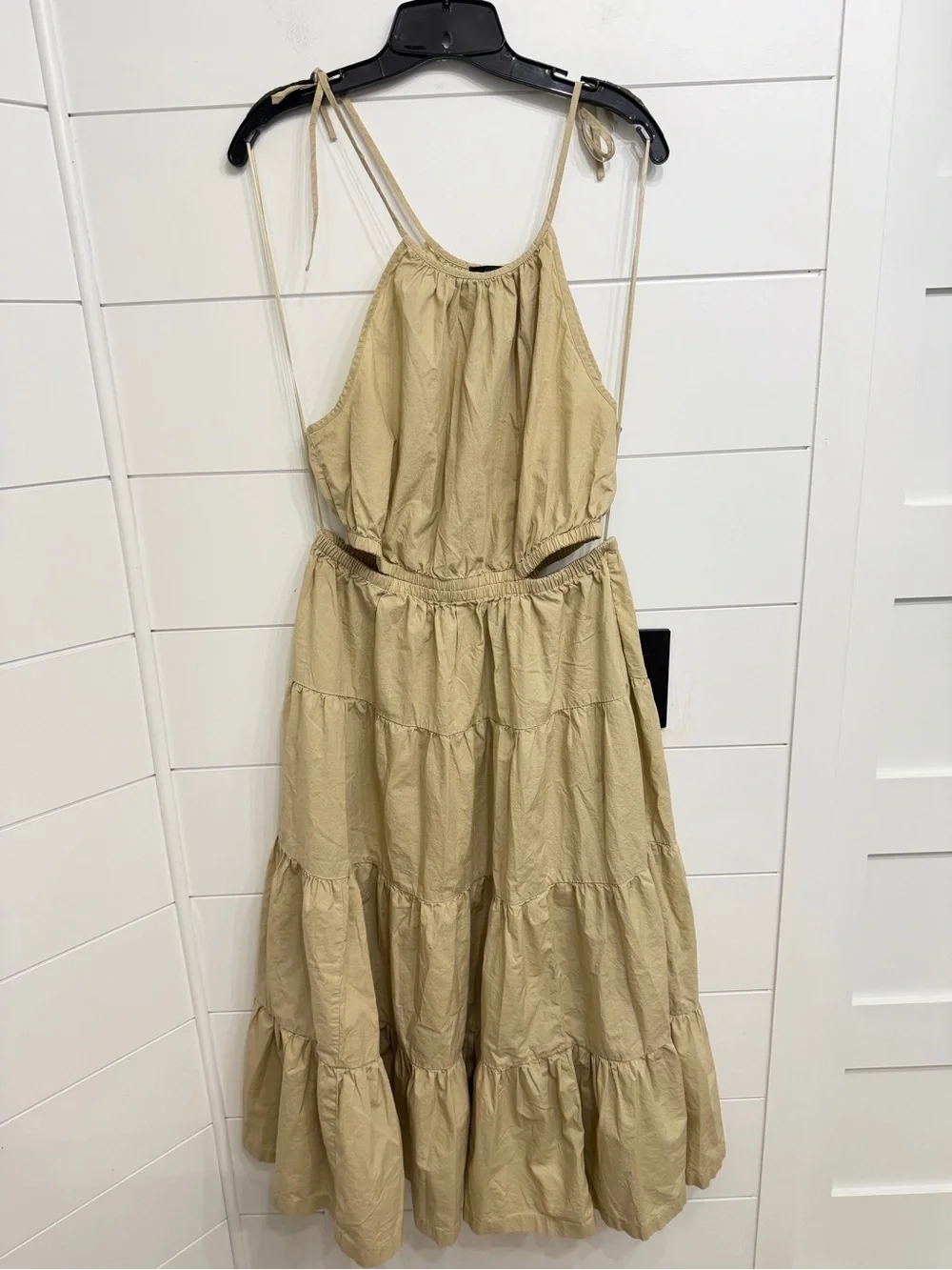 J. Crew Harbour Side-Cutout Midi Dress Size Medium 36854